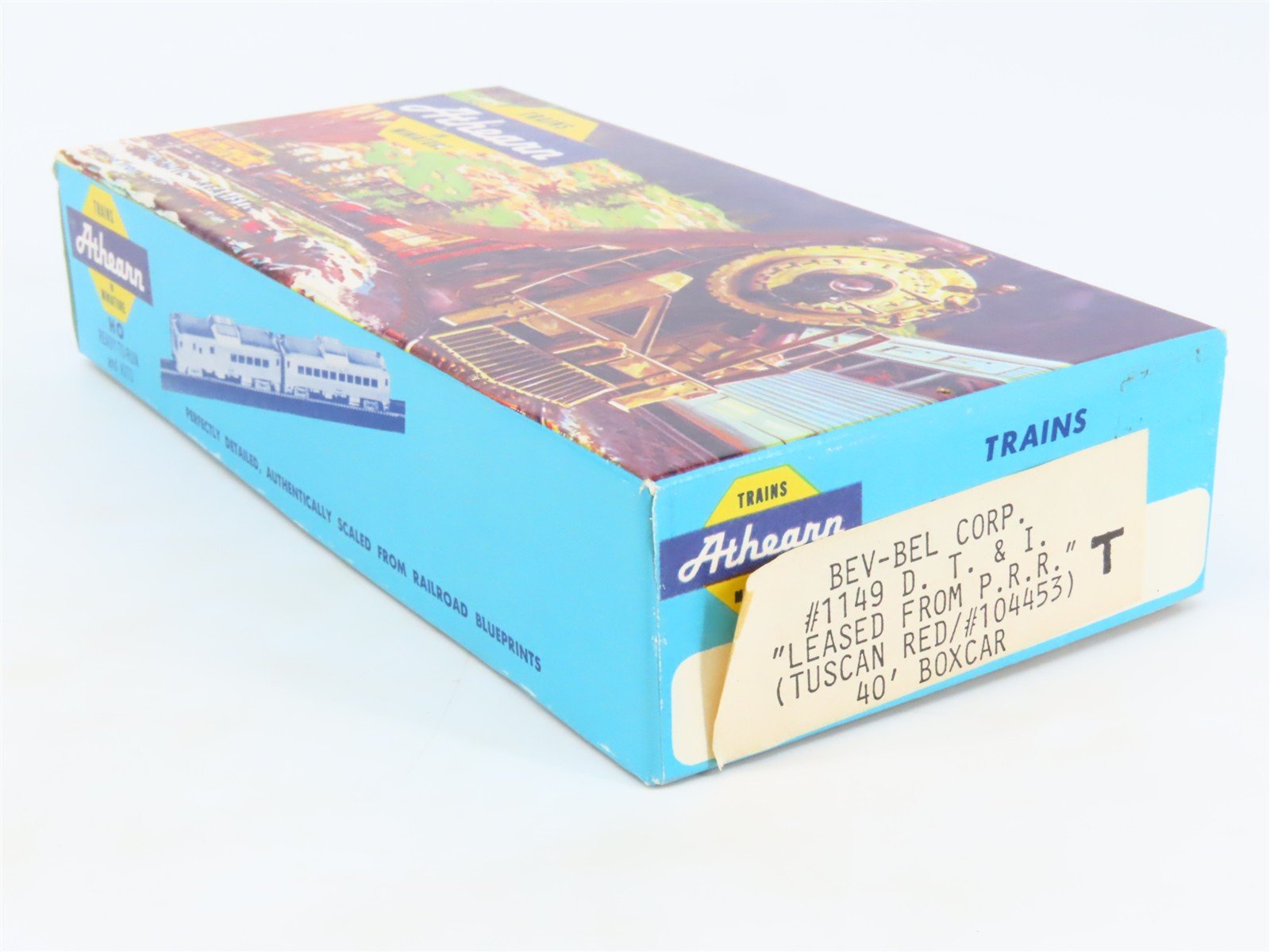 HO Athearn Bev-Bel Kit #1149 DT&I Detroit Toledo & Ironton 40' Box Car #104453