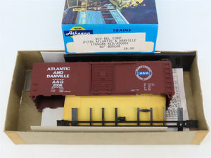 HO Scale Athearn Bev-Bel Kit #1736 A&D Atlantic & Danville 40' Box Car #2006