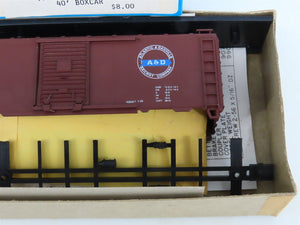 HO Scale Athearn Bev-Bel Kit #1736 A&D Atlantic & Danville 40' Box Car #2006