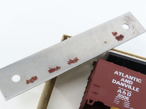 HO Scale Athearn Bev-Bel Kit #1736 A&D Atlantic & Danville 40' Box Car #2006
