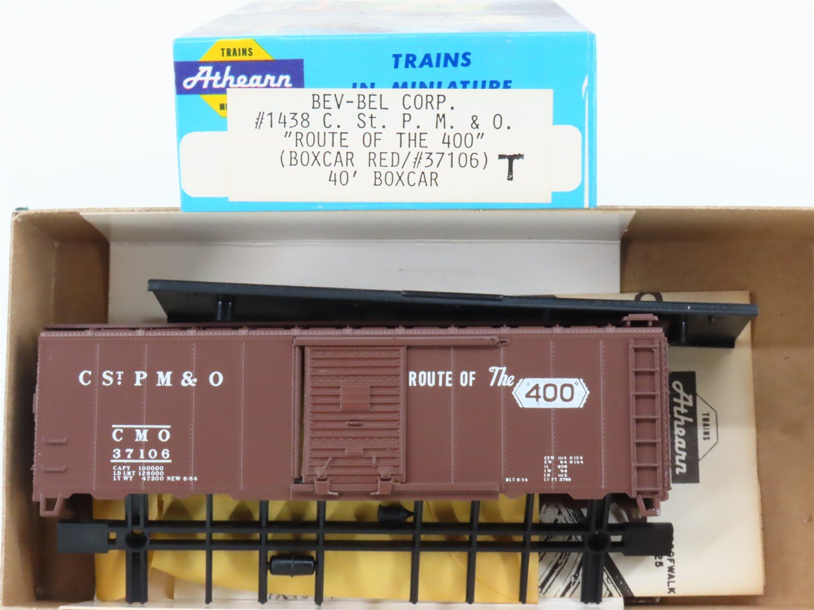 HO Athearn Bev-Bel Kit 1438 CMO / CStPM&O 