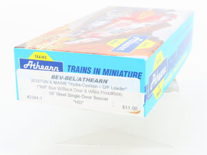 HO Athearn Bev-Bel Kit 2384-1 B&M Boston & Maine 50' Hydra-Cushion Box Car #984