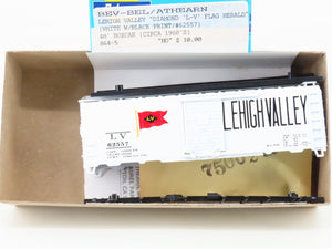HO Scale Athearn Bev-Bel Kit 864-5 LV Lehigh Valley 40' Steel Box Car #62557