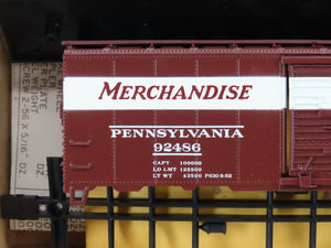 HO Scale Athearn Bev-Bel Kit 1734-2 PRR Merchandise Service 40' Box Car #92486