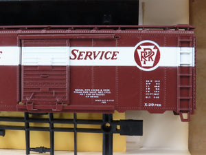HO Scale Athearn Bev-Bel Kit 1734-2 PRR Merchandise Service 40' Box Car #92486