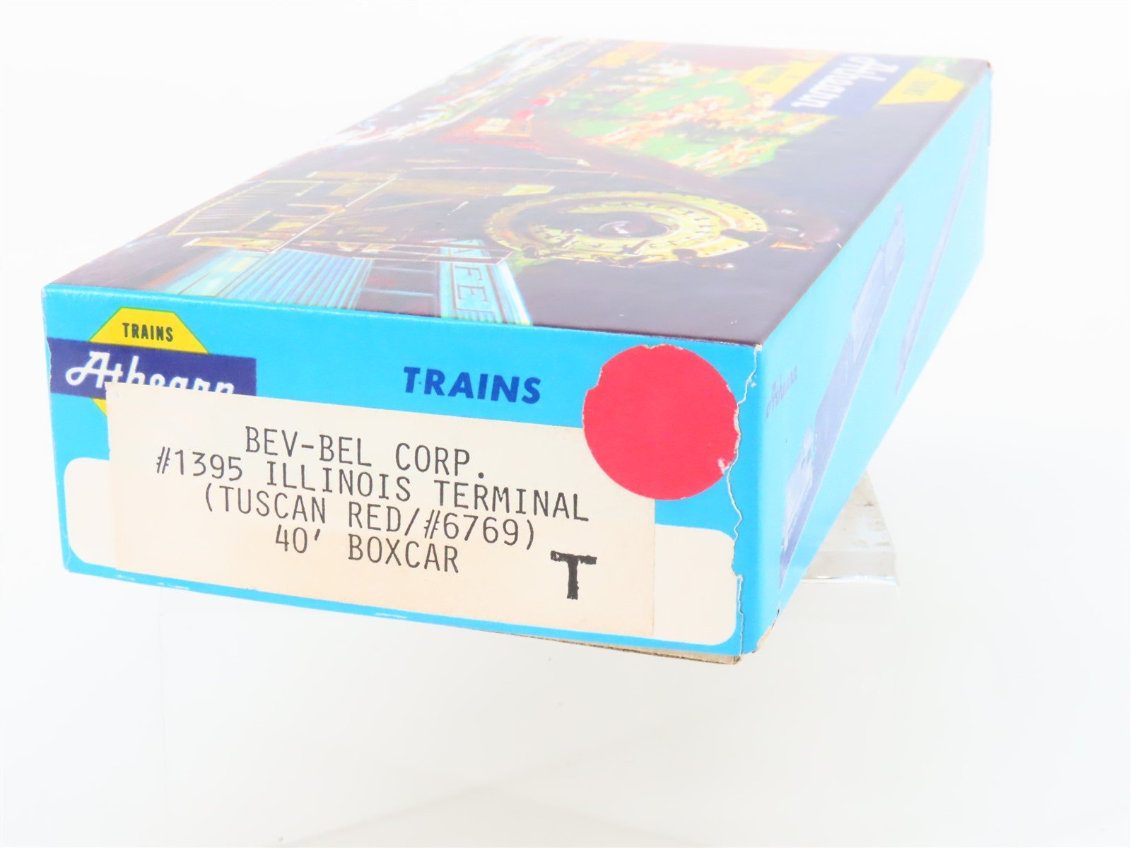 HO Scale Athearn Bev-Bel Kit 1395 ITC Illinois Terminal 40' Steel Box Car #6769