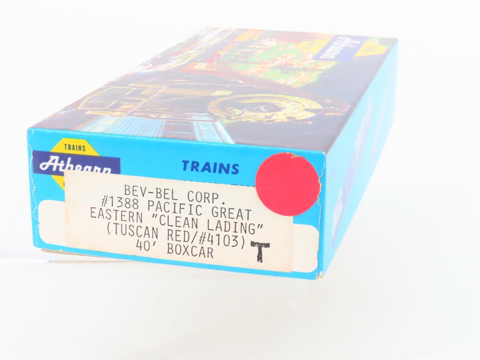 HO Scale Athearn Bev-Bel Kit 1388 PGE Pacific Great Eastern 40' Box Car #4103