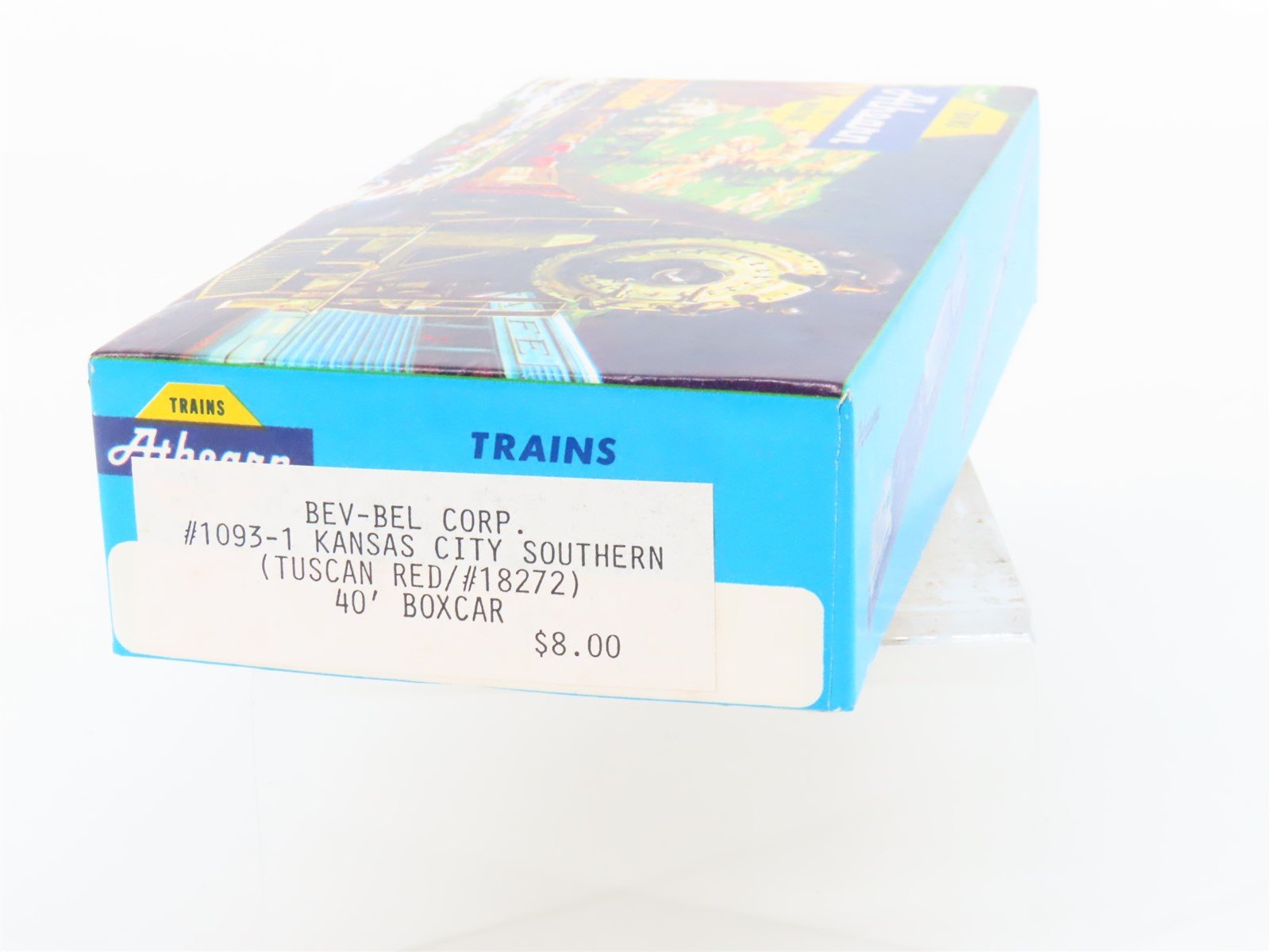 HO Scale Athearn Bev-Bel Kit 1093-1 KCS Kansas City Southern 40' Box Car #18272