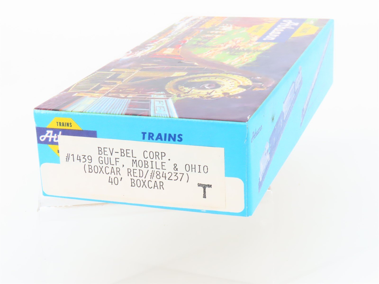 HO Scale Athearn Bev-Bel Kit 1439 GM&O Gulf Mobile & Ohio 40' Box Car #84237