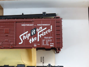 HO Scale Athearn Bev-Bel Kit 1013-1 SLSF Frisco 40' Single Door Box Car #28457