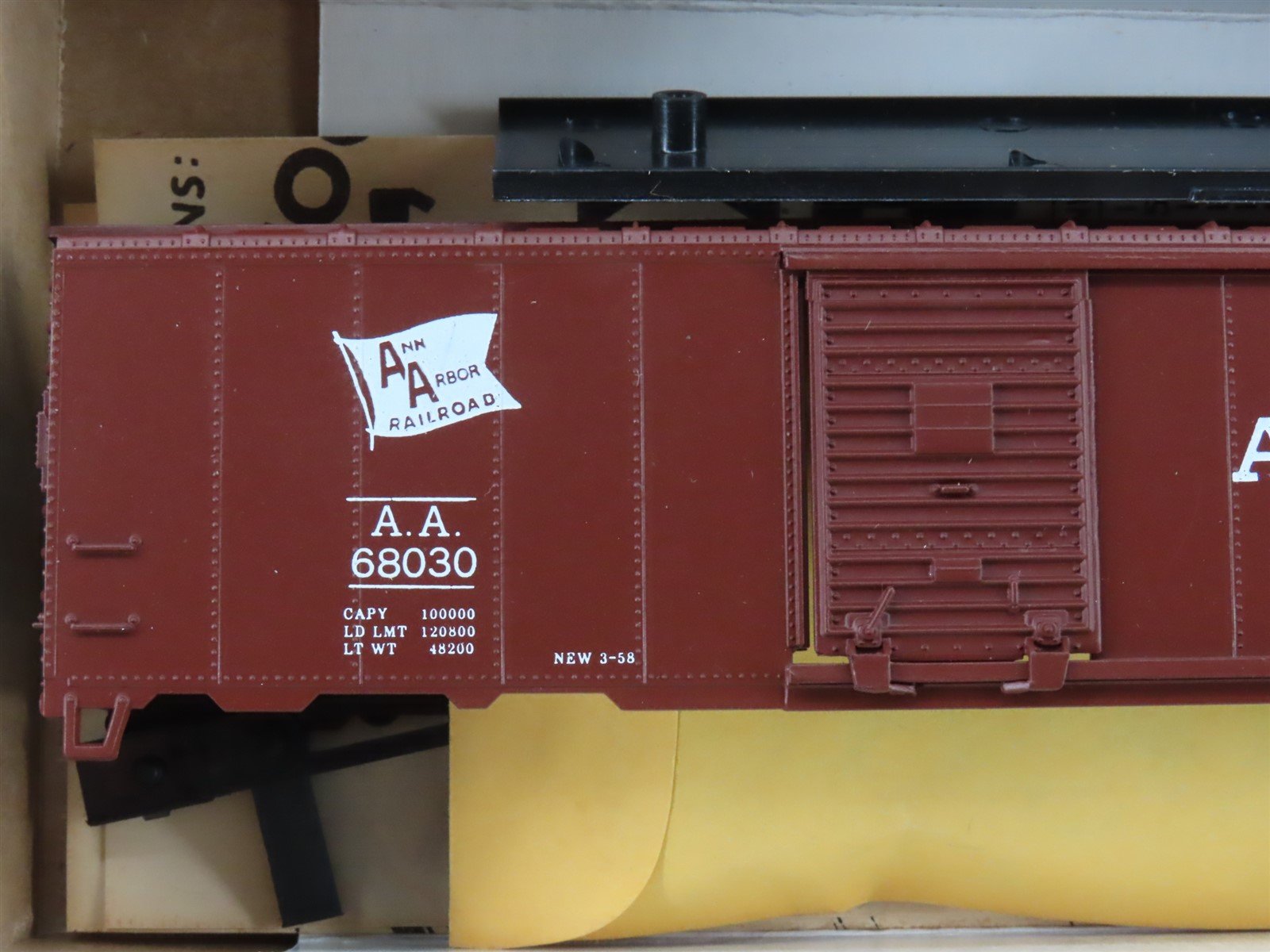 HO Athearn Bev-Bel Kit 834-1 AA Ann Arbor 