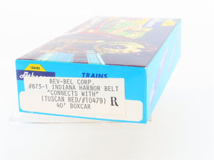 HO Scale Athearn Bev-Bel Kit 873-1 IHB Indiana Harbor Belt 40' Box Car #10479