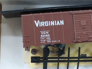 HO Scale Athearn Bev-Bel Kit 1007-1 VGN Virginian 40' Single Door Box Car #63182