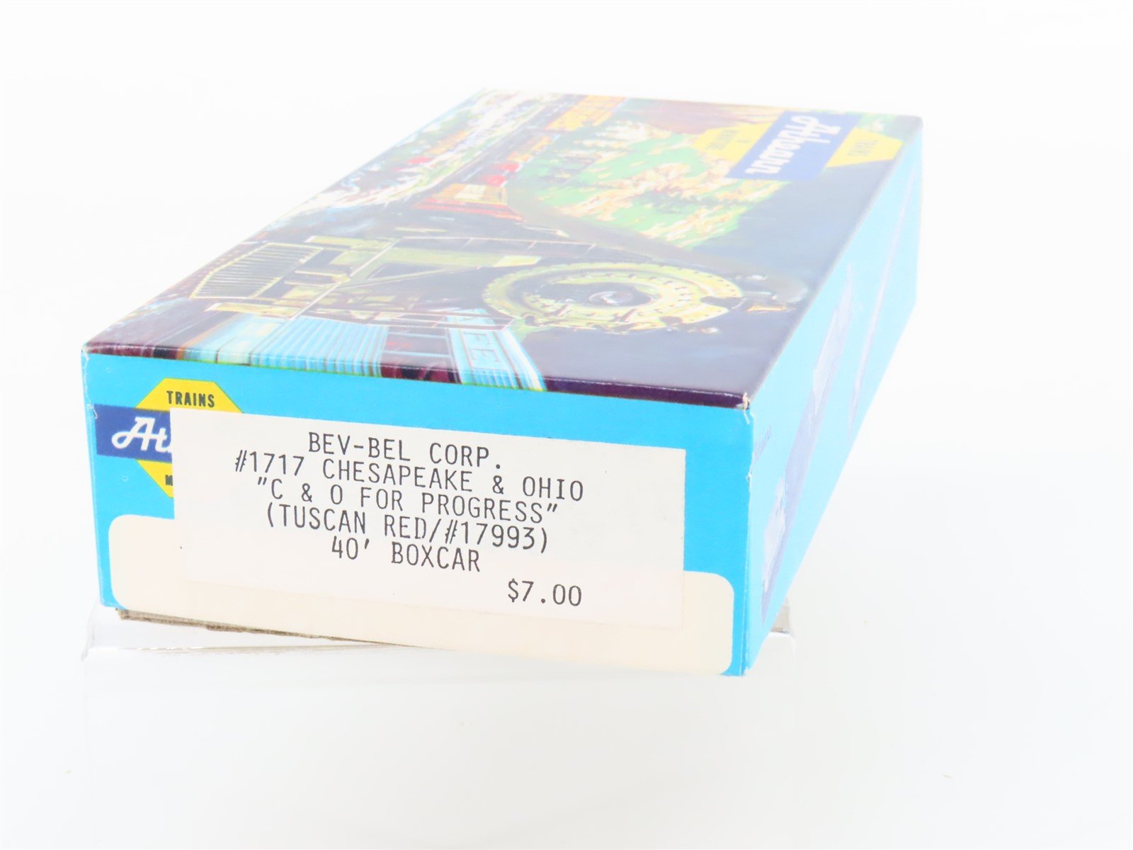 HO Scale Athearn Bev-Bel Kit 1717 C&O Progress 40' Single Door Box Car #17993