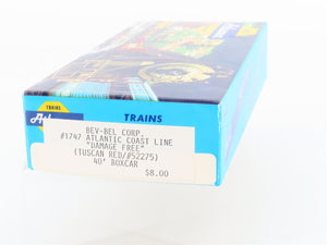 HO Scale Athearn Bev-Bel Kit 1747 ACL Atlantic Coast Line 40' Box Car #52275