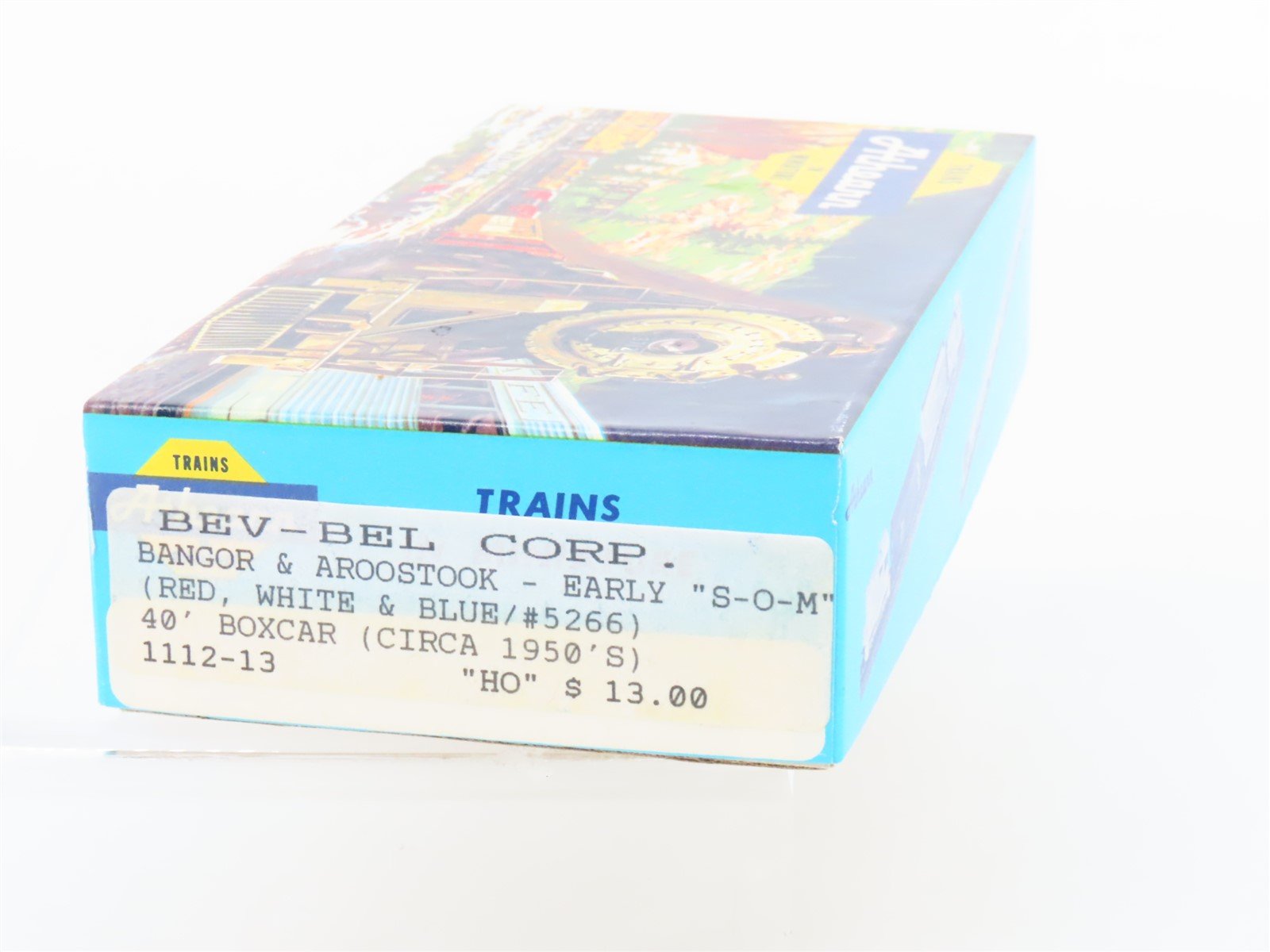 HO Athearn Bev-Bel Kit 1112-13 BAR State of Maine 40' Single Door Box Car #5266