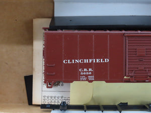HO Athearn Bev-Bel Kit 1053-1 CRR Clinchfield 40' Single Door Box Car #5636