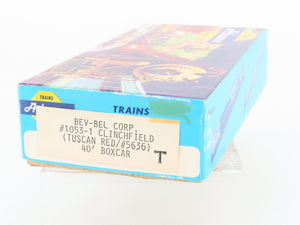 HO Athearn Bev-Bel Kit 1053-1 CRR Clinchfield 40' Single Door Box Car #5636