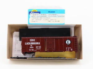 HO Athearn Bev-Bel Kit 1141-1 EL Erie Lackawanna 40' Single Door Box Car #32043