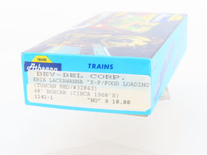 HO Athearn Bev-Bel Kit 1141-1 EL Erie Lackawanna 40' Single Door Box Car #32043