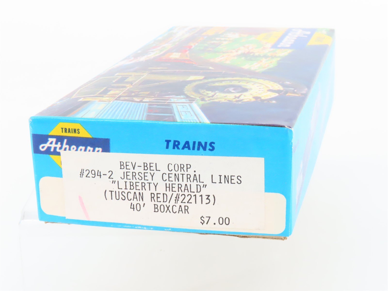 HO Athearn Bev-Bel Kit 294-2 CNJ Jersey Central 40' Single Door Box Car #22113