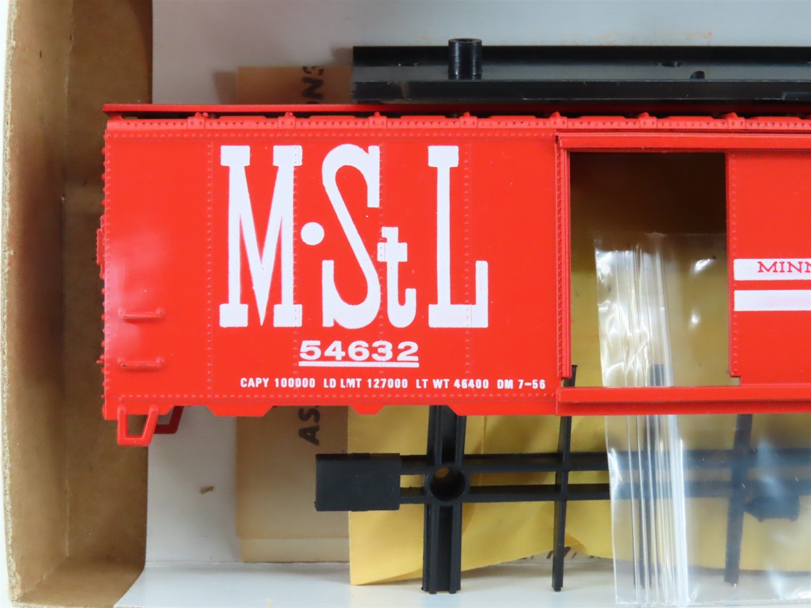HO Scale Athearn Bev-Bel Kit 314-1 M&StL 