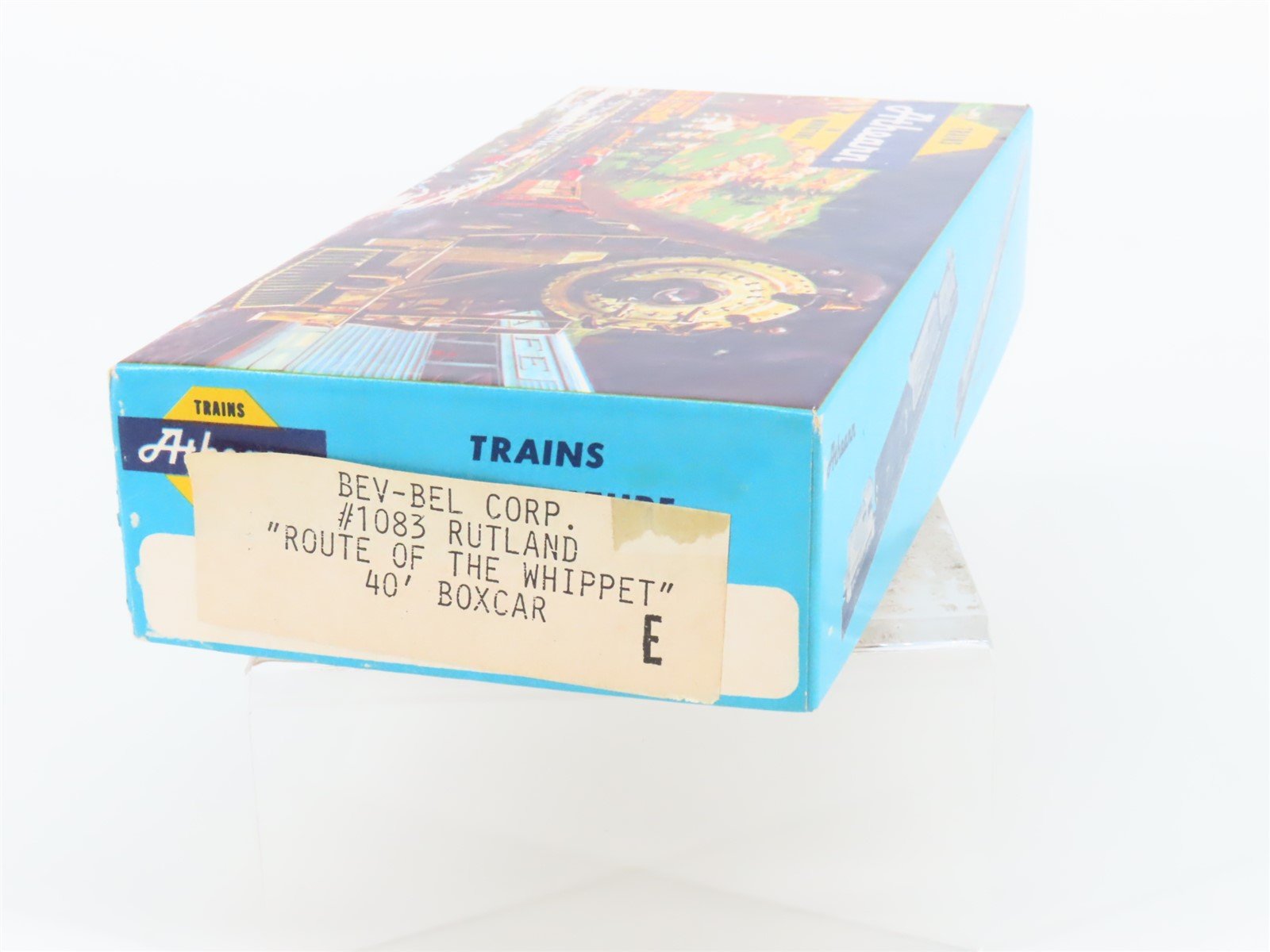 HO Scale Athearn Bev-Bel Kit 1083 RUT Rutland 40' Single Door Box Car #72856