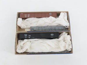 LOT of 9 HO Scale Roundhouse Kits MEC/PRR/SP/CN/PB&NE/ATSF/NYC/N&W/BM Gondolas