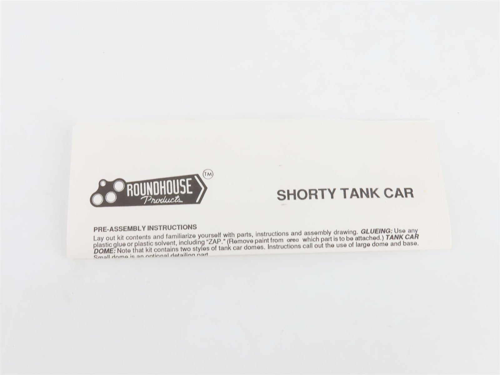 LOT of 6 HO Scale Roundhouse Kits GATX/PRR/CSX/IC/VGN Hoppers & Tank Cars