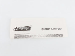 LOT of 6 HO Scale Roundhouse Kits GATX/PRR/CSX/IC/VGN Hoppers & Tank Cars