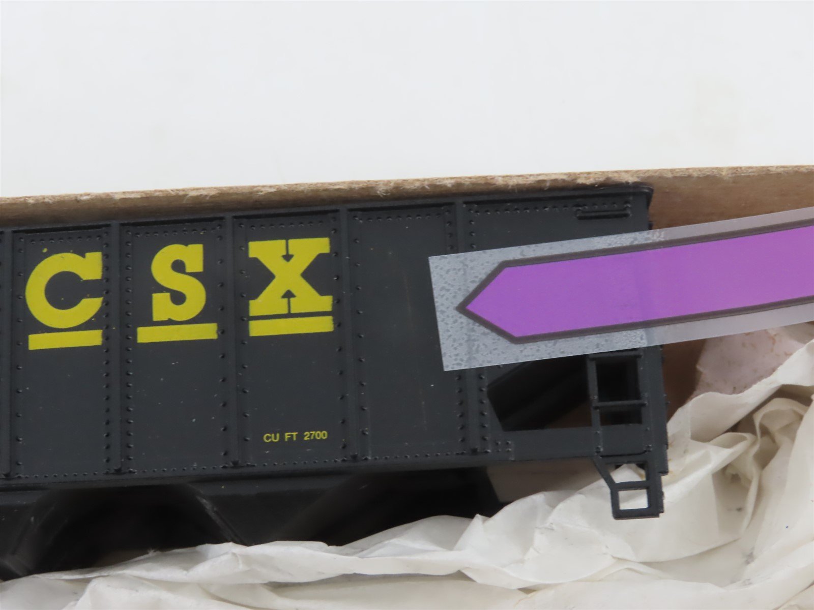 LOT of 6 HO Scale Roundhouse Kits GATX/PRR/CSX/IC/VGN Hoppers & Tank Cars