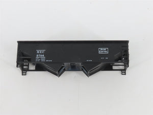 HO Scale Train Miniature Bev-Bel Kit #923 MEC Maine Central 2-Bay Hoppers 3-Pack