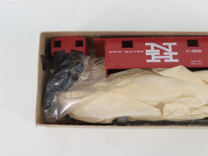 HO Scale Roundhouse Bev-Bel Kit #4999 NH New Haven Railroad Steel Caboose #C-300
