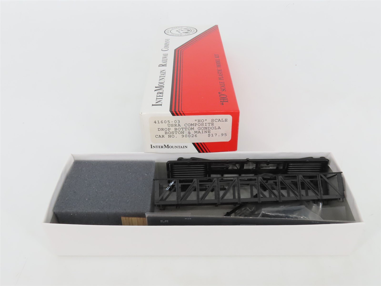 HO InterMountain Kit 41605-03 B&M Boston & Maine Drop Bottom Gondola #90026