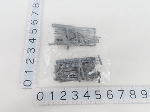 HO Scale Tichy Train Group Kit #4010 Unpainted 120 Ton Steam Wrecking Crane