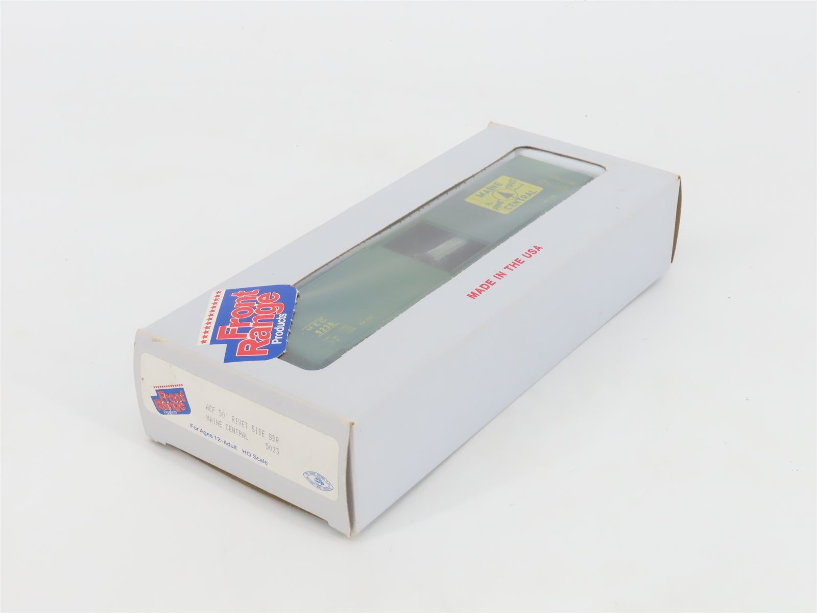 HO Scale Front Range Kit 5023 MEC Maine Central Pine Tree 50' Box Car #9230