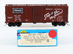 HO Athearn Bev-Bel #1013-1 SL-SF Frisco Single Door 40' Box Car #28457 - BUILT