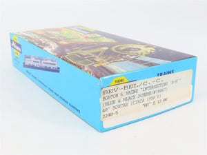 HO Athearn Bev-Bel #2240-5 BM Boston & Maine 40' Box Car #76067 - BUILT