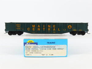 HO Scale Athearn Bev-Bel #1345-1 MEC Pine Tree 50' Open Gondola #1153 - BUILT