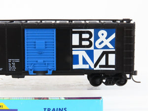 HO Scale Athearn Bev-Bel #1148-4 BM Boston & Maine 40' Box Car #74775 - BUILT