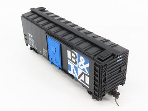 HO Scale Athearn Bev-Bel #1148-4 BM Boston & Maine 40' Box Car #74775 - BUILT