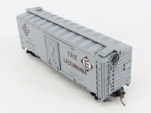 HO Scale Athearn Bev-Bel #263-1 EL Erie Lackawanna 40' Box Car #80006 - BUILT
