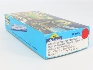 HO Scale Athearn Bev-Bel #263-1 EL Erie Lackawanna 40' Box Car #80006 - BUILT