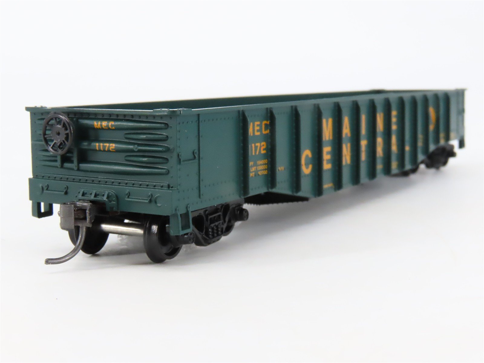 HO Athearn Bev-Bel #1345-2 MEC Maine Central Pine Tree 50' Gondola #1172 - BUILT