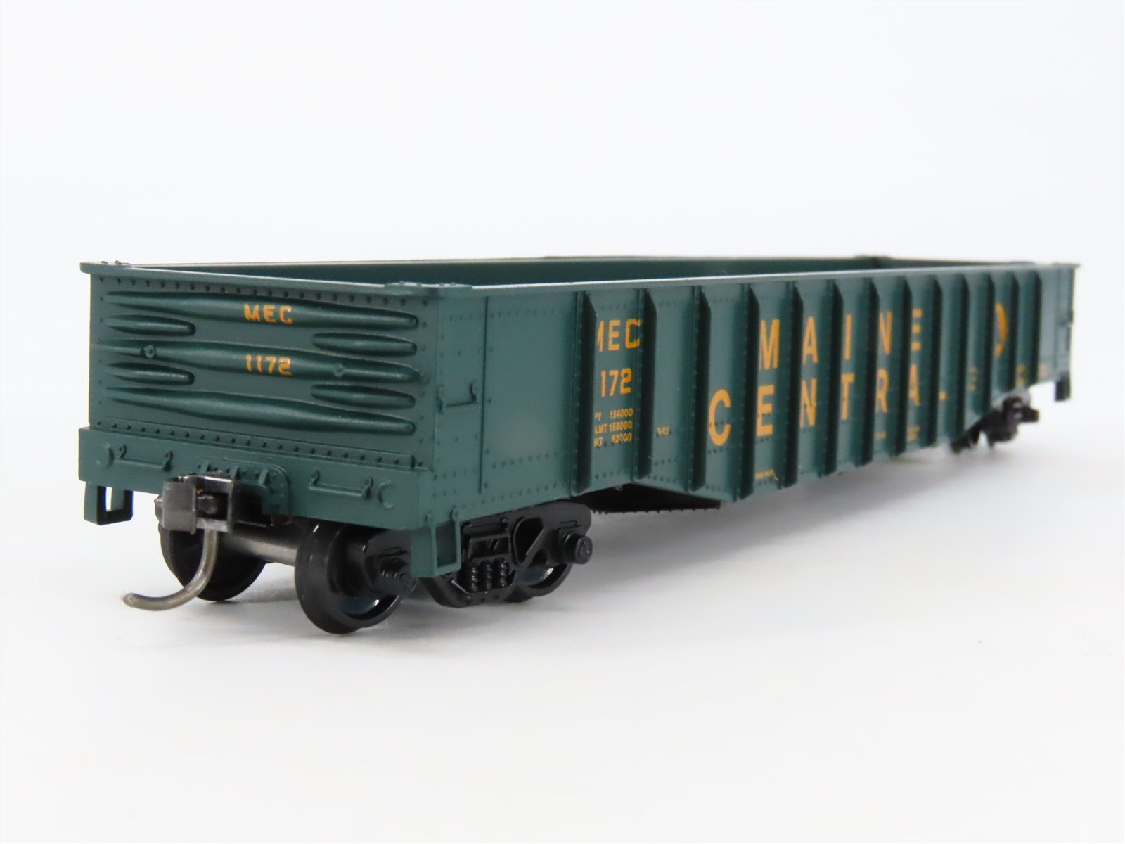 HO Athearn Bev-Bel #1345-2 MEC Maine Central Pine Tree 50' Gondola #1172 - BUILT