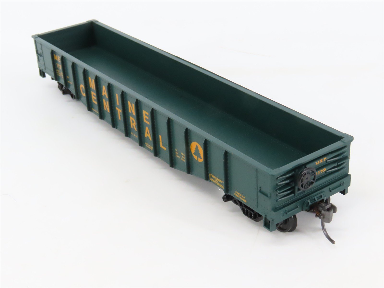 HO Athearn Bev-Bel #1345-2 MEC Maine Central Pine Tree 50' Gondola #1172 - BUILT