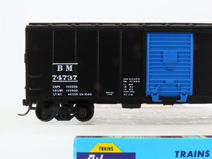 HO Athearn Bev-Bel #1148-3 BM Boston & Maine 40' Box Car #74737 - BUILT