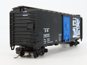 HO Athearn Bev-Bel #1148-3 BM Boston & Maine 40' Box Car #74737 - BUILT