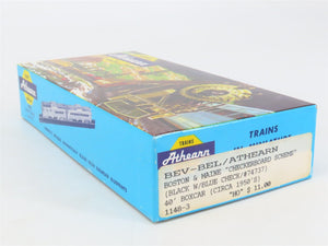 HO Athearn Bev-Bel #1148-3 BM Boston & Maine 40' Box Car #74737 - BUILT