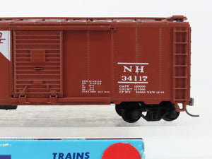 HO Scale Athearn Bev-Bel #1079-2 NH New Haven 40' Box Car #34117 - BUILT